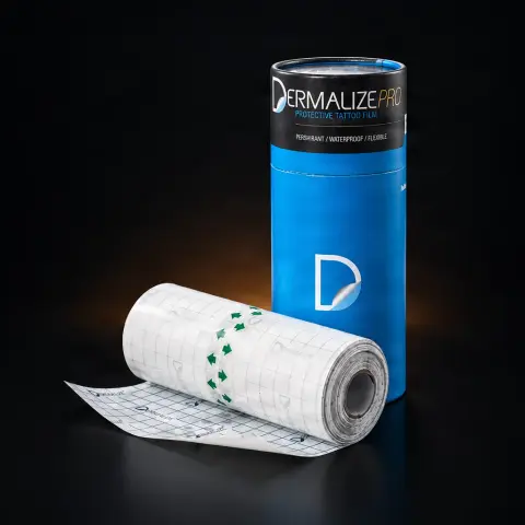 Dermalize Pro rola 15 cm x 10 m pansament pentru infolierea tatuajului