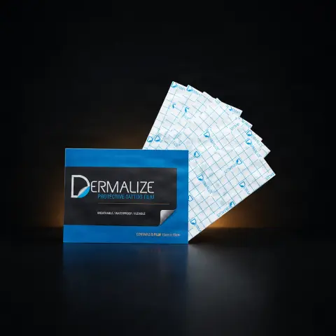 Plic Dermalize Pro 5 bucati 15 cm x 10cm pansament pentru infolierea tatuajului