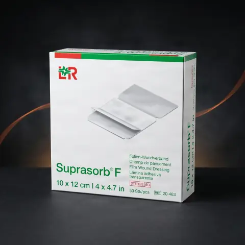 Suprasorb F set 10 folii 10cmx12cm pansament pentru infolierea tatuajului