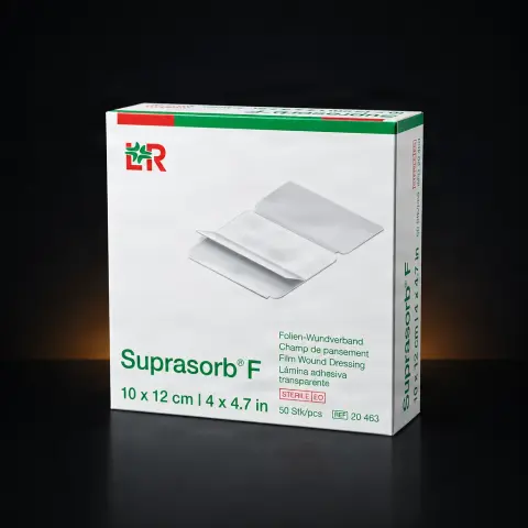 Suprasorb F set 10 folii 10cmx12cm pansament pentru infolierea tatuajului