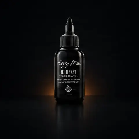 Sorry Mom solutie transfer Hold Fast Stencil Solution 100ml