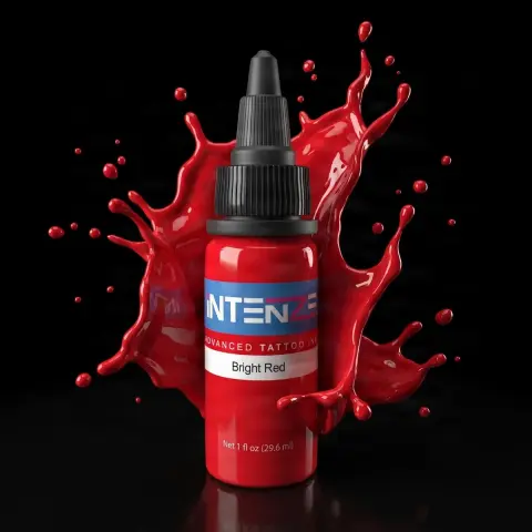 Intenze tus desen Bright Red 30 ml