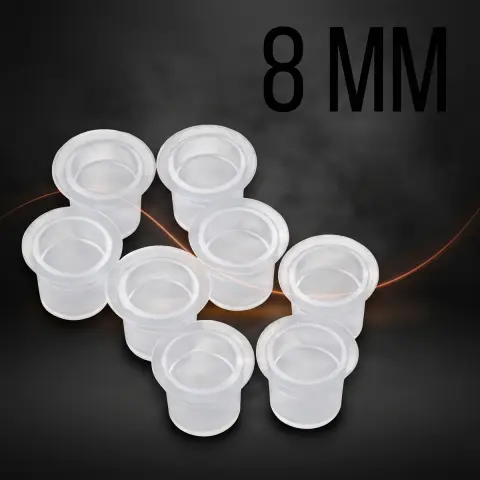 Set 100 capacele ambalate individual 8mm