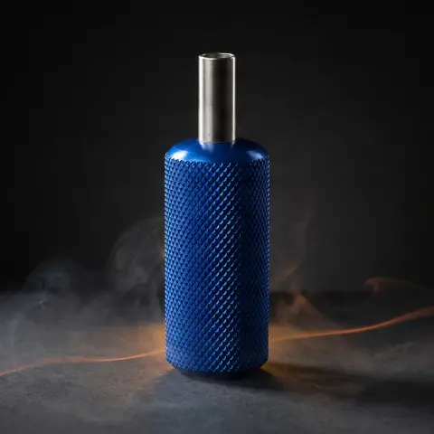 Maner de aluminium (grip) albastru 20 mm