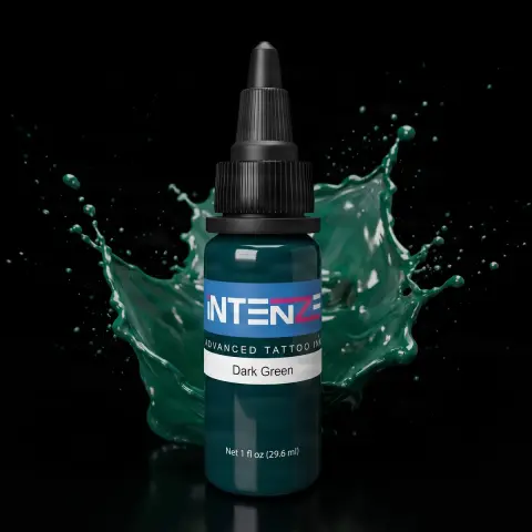 Intenze tus desen Dark Green 30 ml