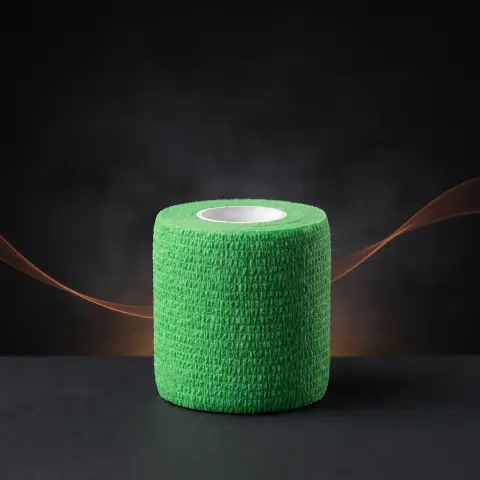 Bandaj elastic Pro Wrap 5cm x 4.5m Verde