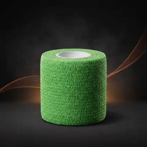 Bandaj elastic Pro Wrap 2.5cm x 4.5m Verde