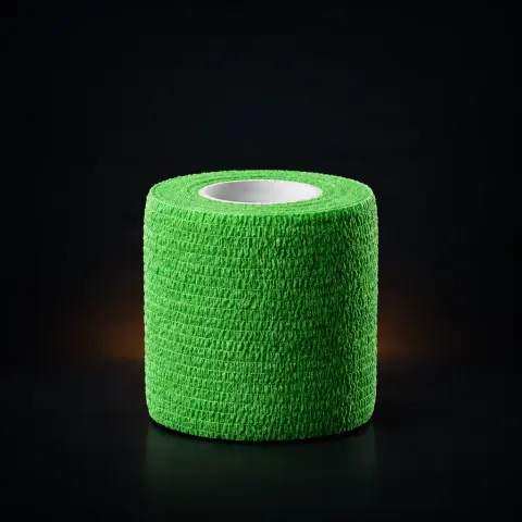 Bandaj elastic Pro Wrap 2.5cm x 4.5m Verde