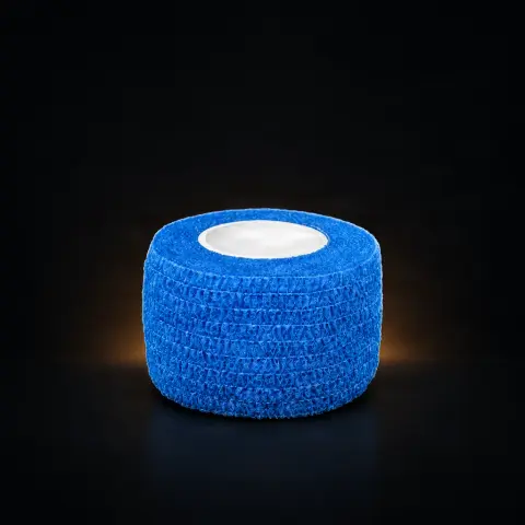 Bandaj elastic Pro Wrap 2.5cm x 4.5m Albastru