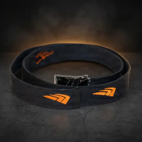 Curea material cu logo tatuat.ro brodat