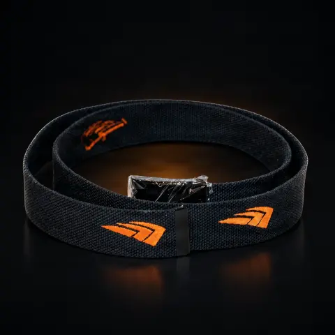 Curea material cu logo tatuat.ro brodat