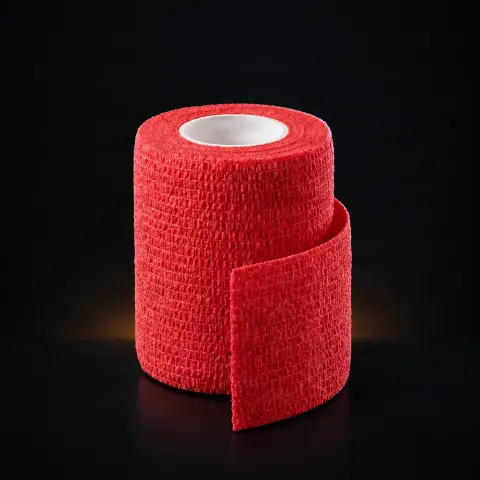 Bandaj elastic Pro Wrap 5cm x 4.5m Rosu