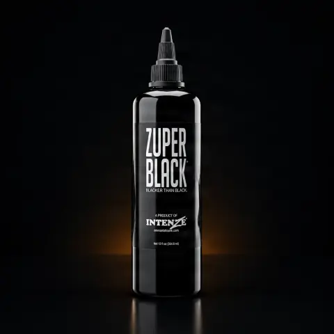 Intenze tus desen Zuper Black 360ml
