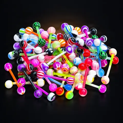 Pierce limba 100078 set 10 bucati amestecate