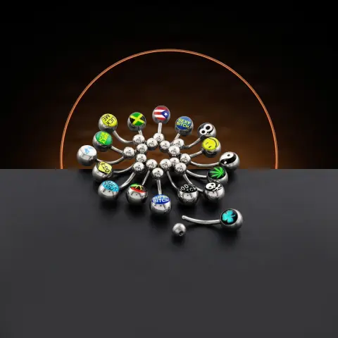 Pierce buric 100083 set 10 bucati amestecate