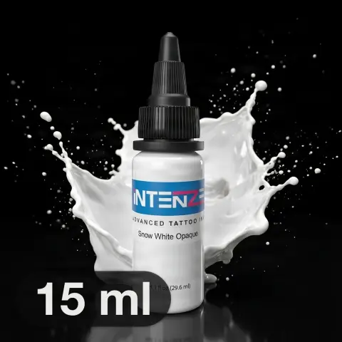 Intenze tus desen 15ml Snow White Opaque