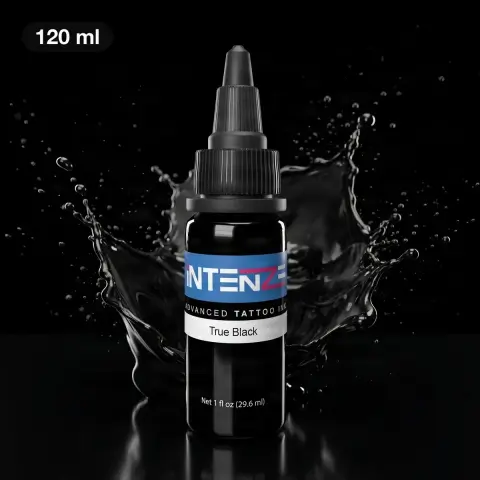 Intenze tus desen True Black 120ml
