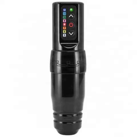Masina de tatuat Spektra microbeau Flux S PMU cu 1 baterie -stroke 3.0mm Stealth