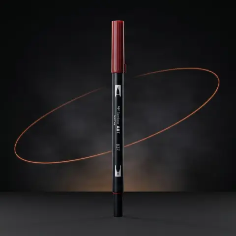Marker Tombow 837 Wine Red