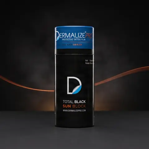 Dermalize Total Black Sun Block 15 cm X 10 m pansament pt infolierea tatuajului
