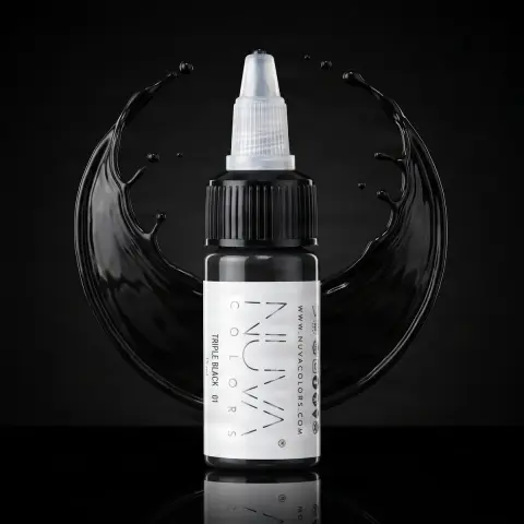Nuva Color 01 Triple Black 15ml