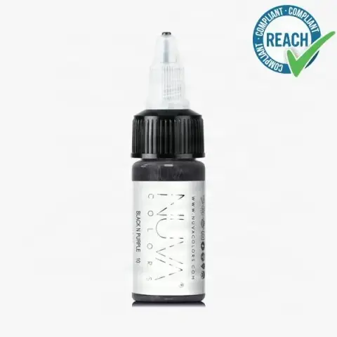 Nuva Color 10 Black N Purple 15ml