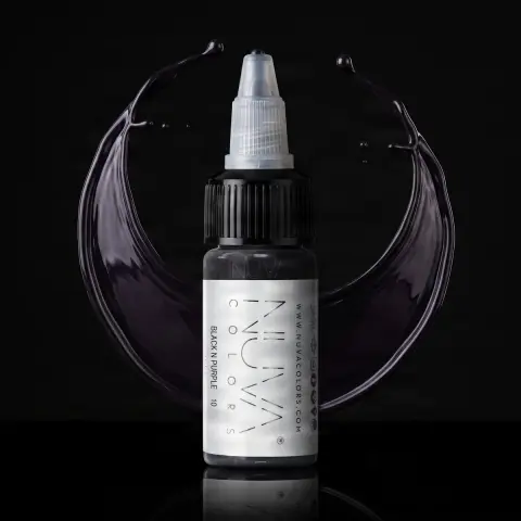 Nuva Color 10 Black N Purple 15ml