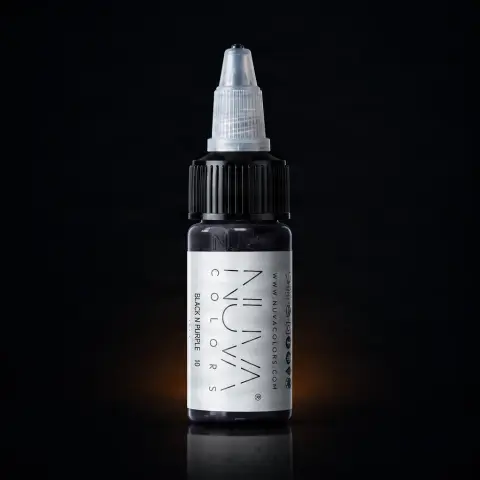 Nuva Color 10 Black N Purple 15ml
