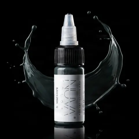 Nuva Color 12 Black N Greeen 15ml