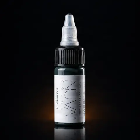 Nuva Color 12 Black N Greeen 15ml