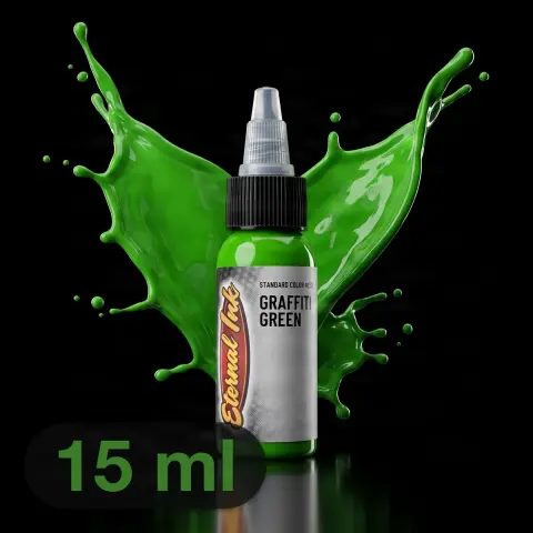 Eternal tus desen Graffiti Green 15ml