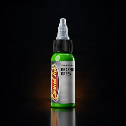 Eternal tus desen Graffiti Green 15ml