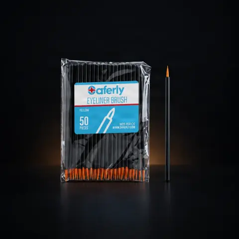 Set 50 Eyeliner Brush Varf Fin