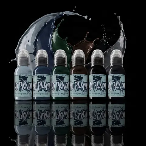 Set 6 tusuri desen World Famous Pastel A.D. Pancho 30ml