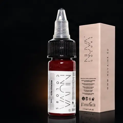 NUVA COLOR 155 WICKED RED 15ML