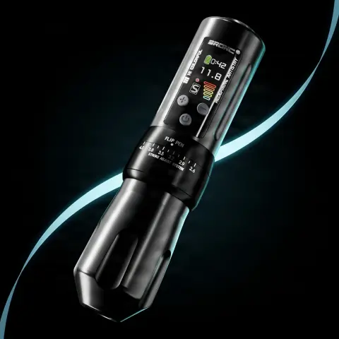 Masina de tatuat Hummingbird Pen Wireless Bronc X2 Negru