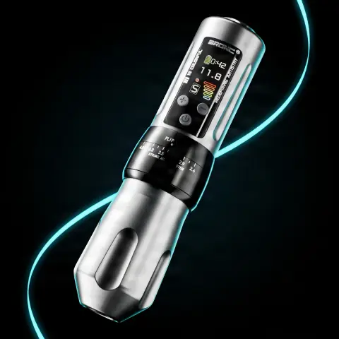 Masina de tatuat Hummingbird Pen Wireless Bronc X2 Gri