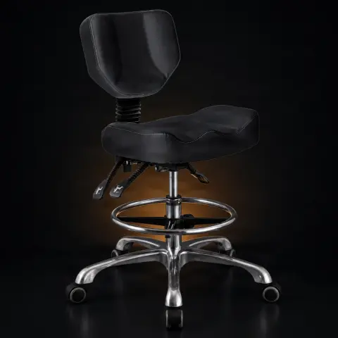 Scaun Tatuator Kwadron Brick Black