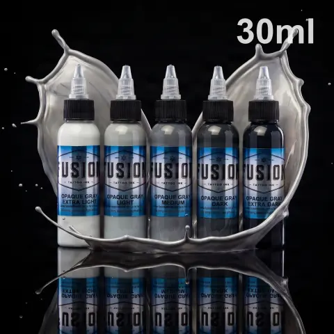SET 5 TUSURI DESEN FUSION OPAQUE GRAY 30ML