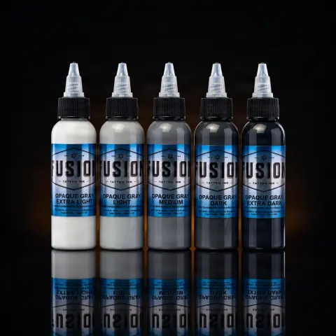 SET 5 TUSURI DESEN FUSION OPAQUE GRAY 30ML