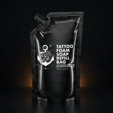 Sorry Mom Pro Tattoo Cleanser Refill Bag 750ml