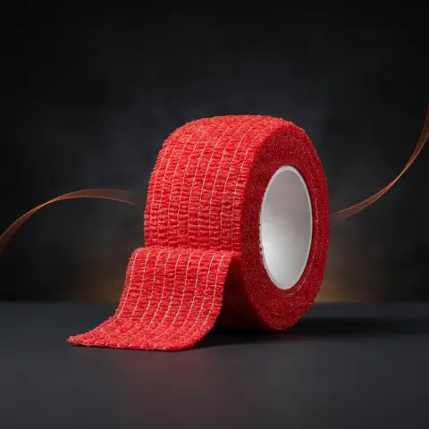 Bandaj elastic Pro Wrap 2.5cm x 4.5m Rosu