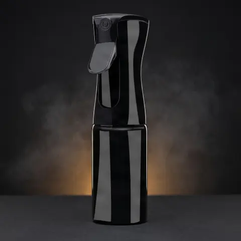 Recipient pulverizator 200ml negru nou