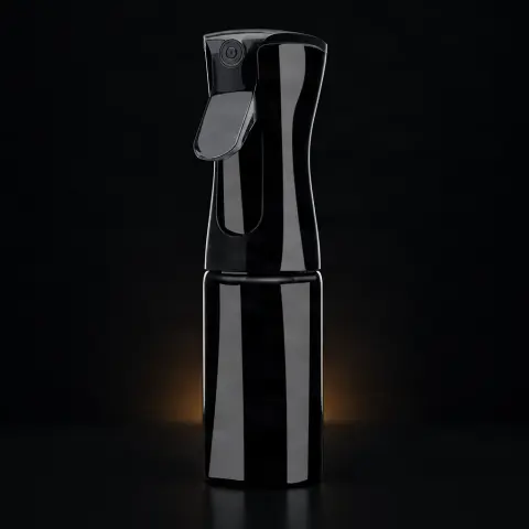 Recipient pulverizator 200ml negru nou