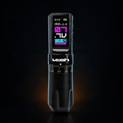 Masina de tatuat Wireless Stroke Ajustabil cu 1 baterie KUSH