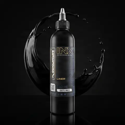 KWADRON INK ENRICHED BLACK OUTLINEX 240ML