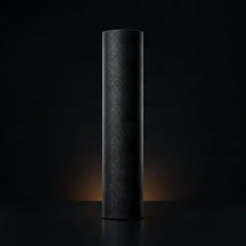 Rola cearceaf polipoprilena neagra material netesut 58cm*70m