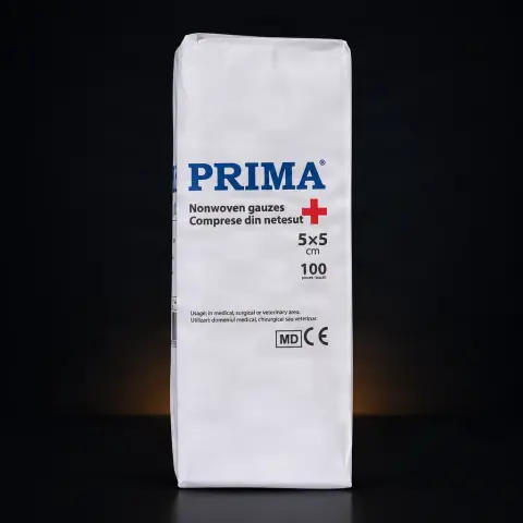 Comprese nesterile din PPSB pliate in 4