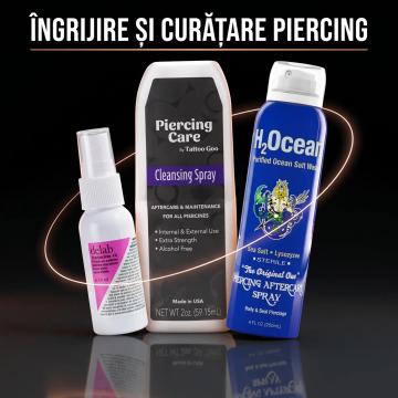Ingrijire si curatare piercing