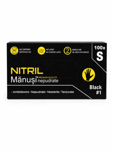 Manusi nitril Negre Strong S